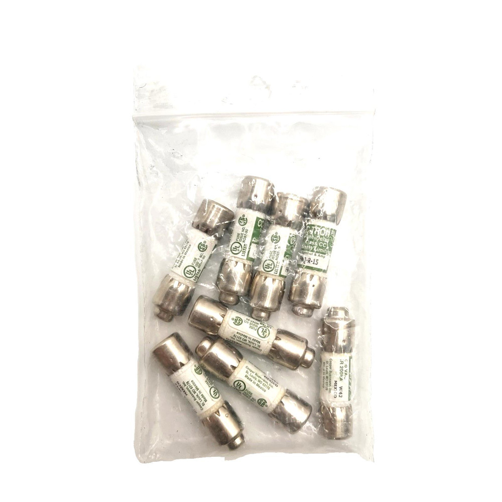 CC-Tron FNQ-R-15 Time-Delay Fuse (Lot of 8)