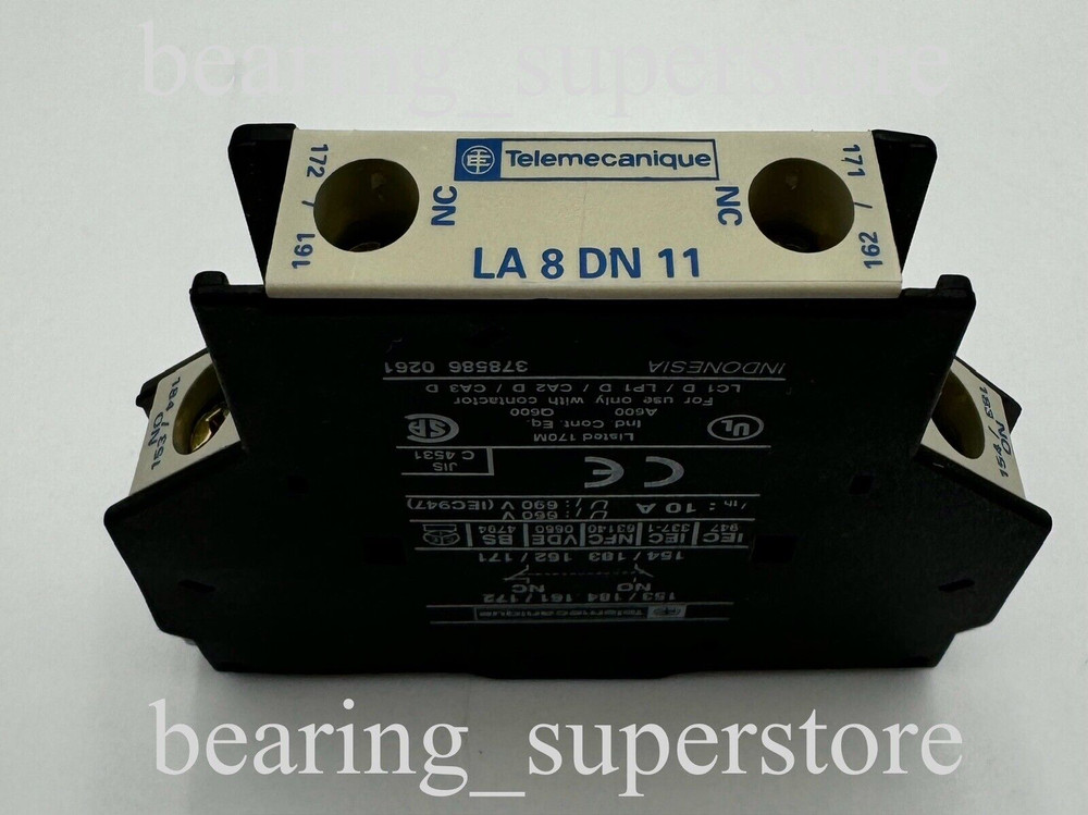 Telemecanique LA8 DN11-076796 Contact Block