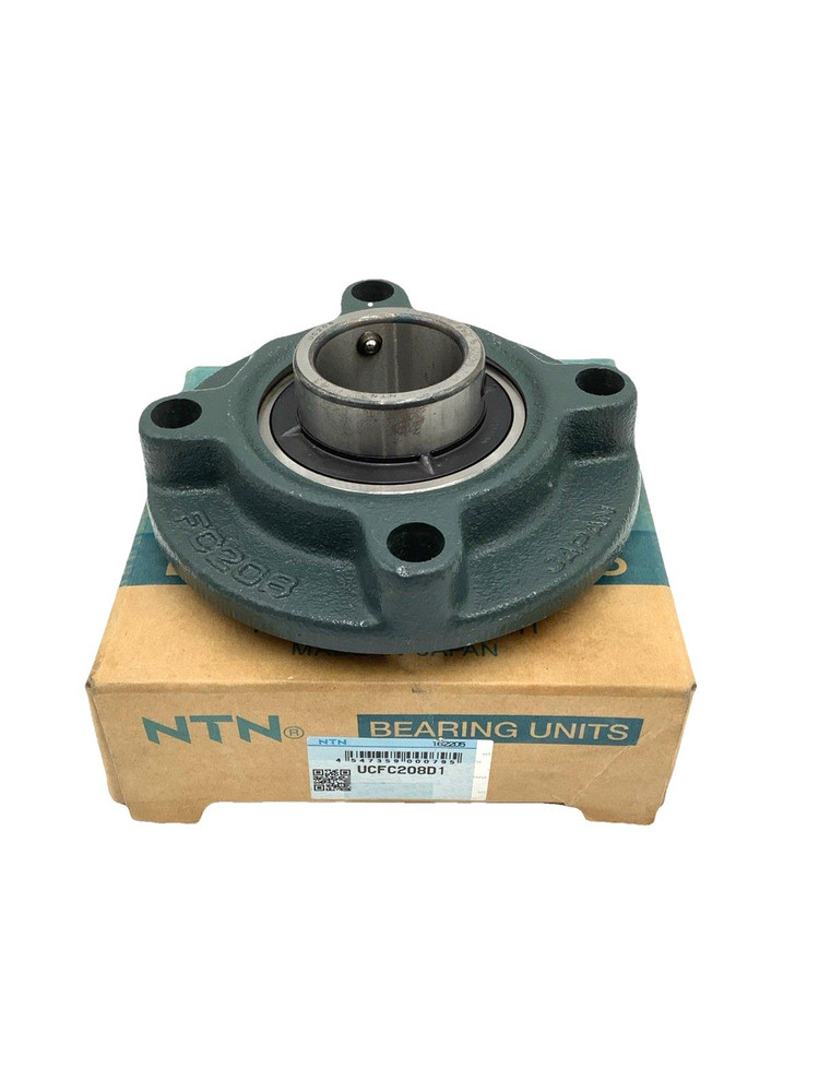 NTN UCFC208D1 Four-Bolt Round Flanged Bearing Unit