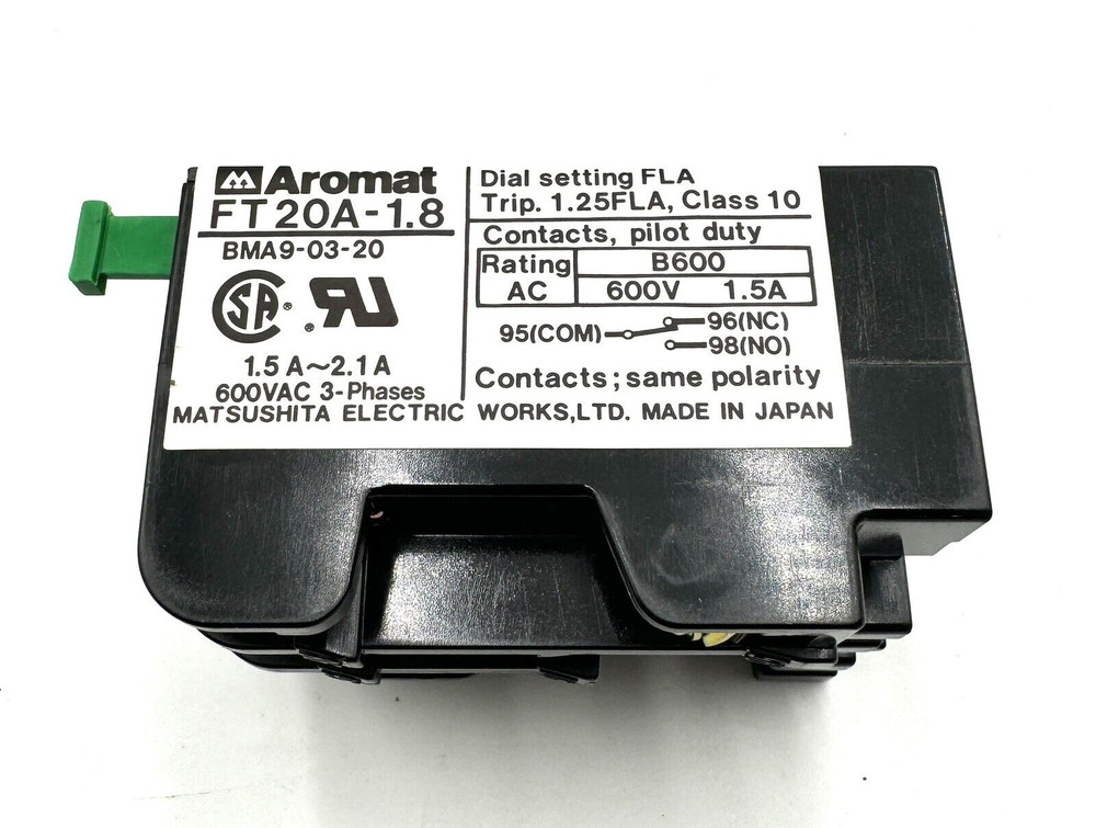 Aromát FT20A-1.8 Green Power Thermal Relay