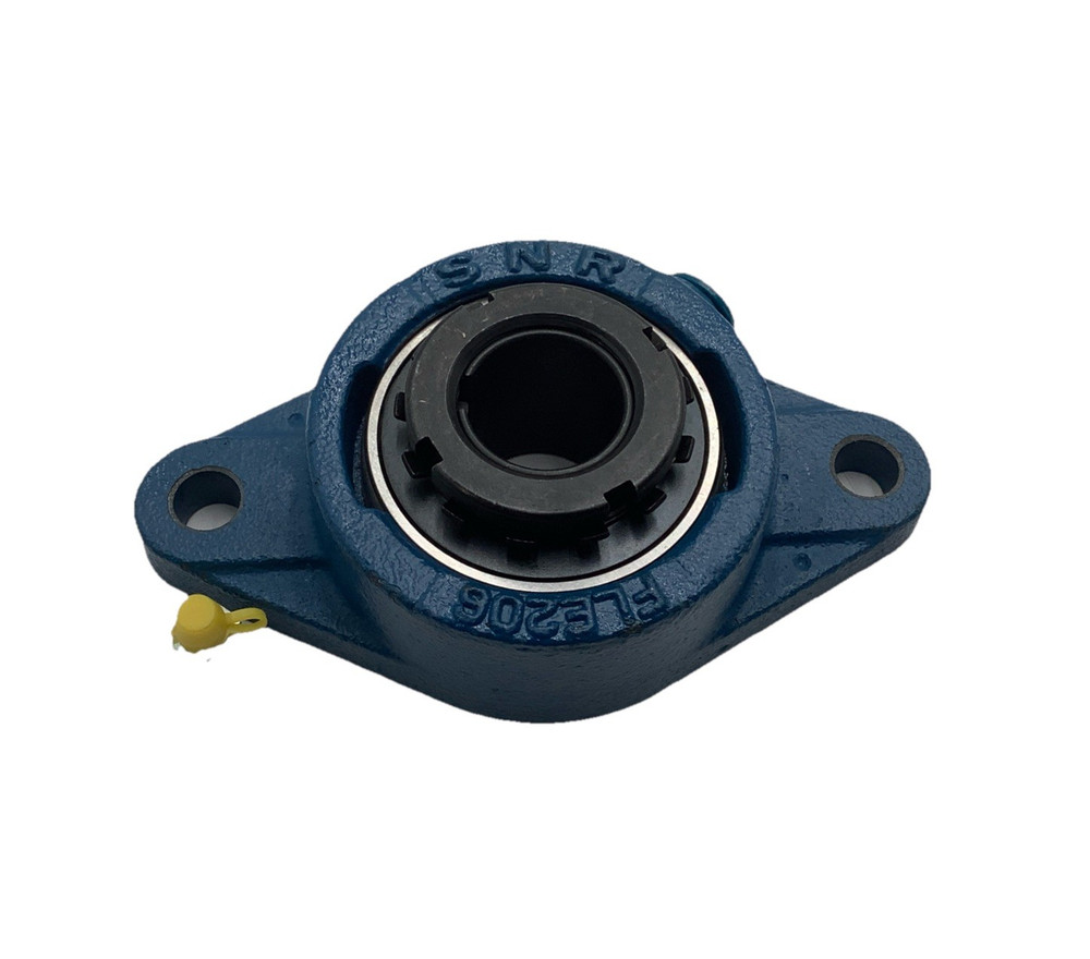 SNR UKFLE.206H 2-Bolt Flange Bearing Unit W/ Adapter Sleeve