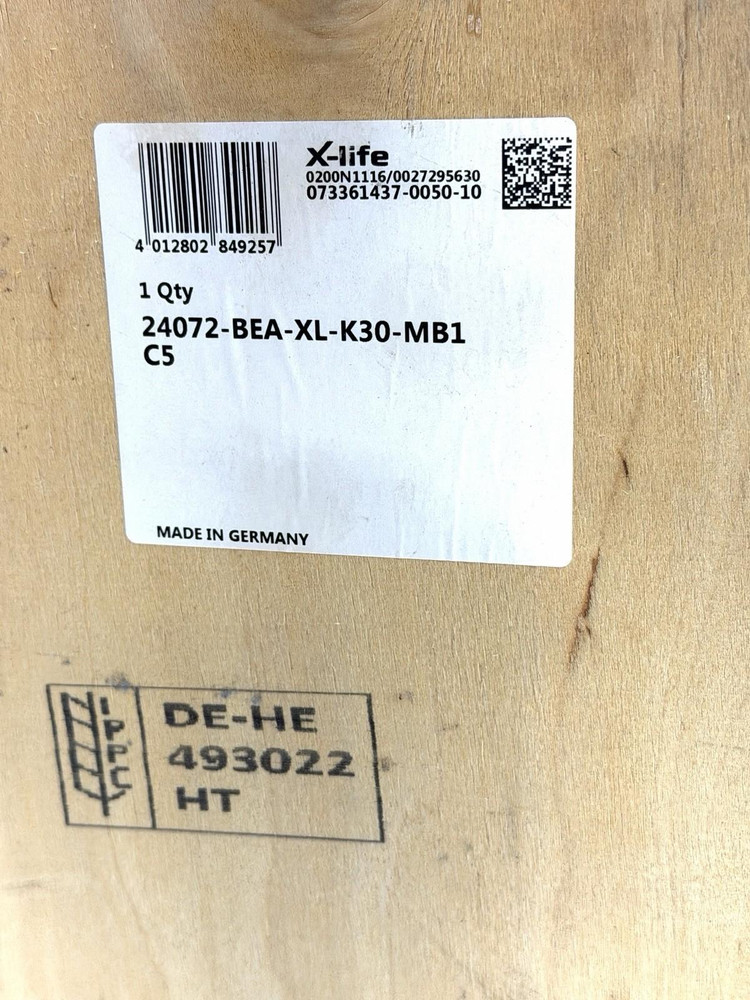FAG 24072-BEA-XL-K30-MB1-C5 Spherical Roller Bearing