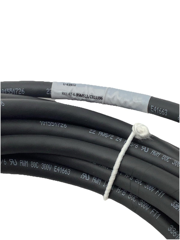 Turck RKE 8T-6-BSMS12/CS13396 Double Ended Cordset M12 Eurofast