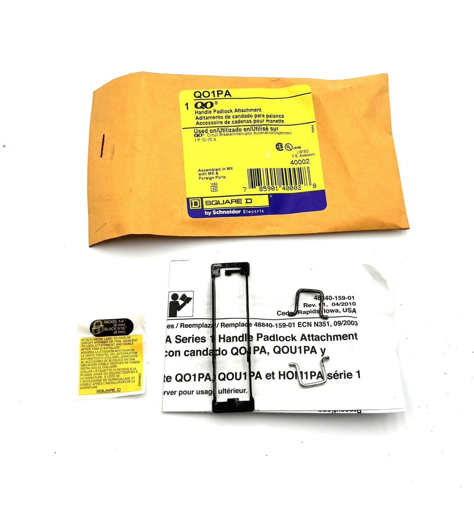 Square D QO1PA Handle Padlock Attachment