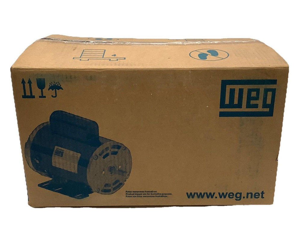 WEG 00218ET3H145T-S 2HP AC Electric Motor 3PH 575V 145T TEFC NEMA Premium