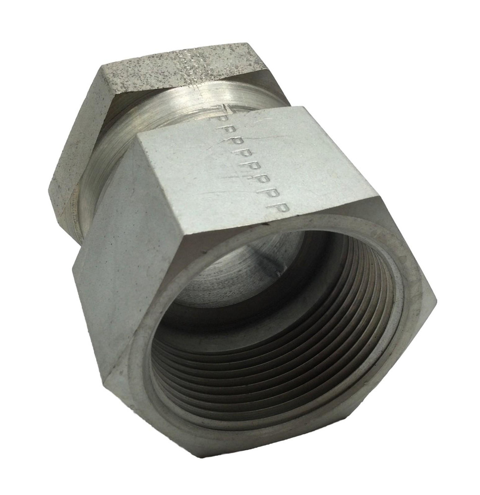 Hydraulic Swivel Adapter – 1-1/2” Female Swivel NPSM x 1-1/2” Female NPTF