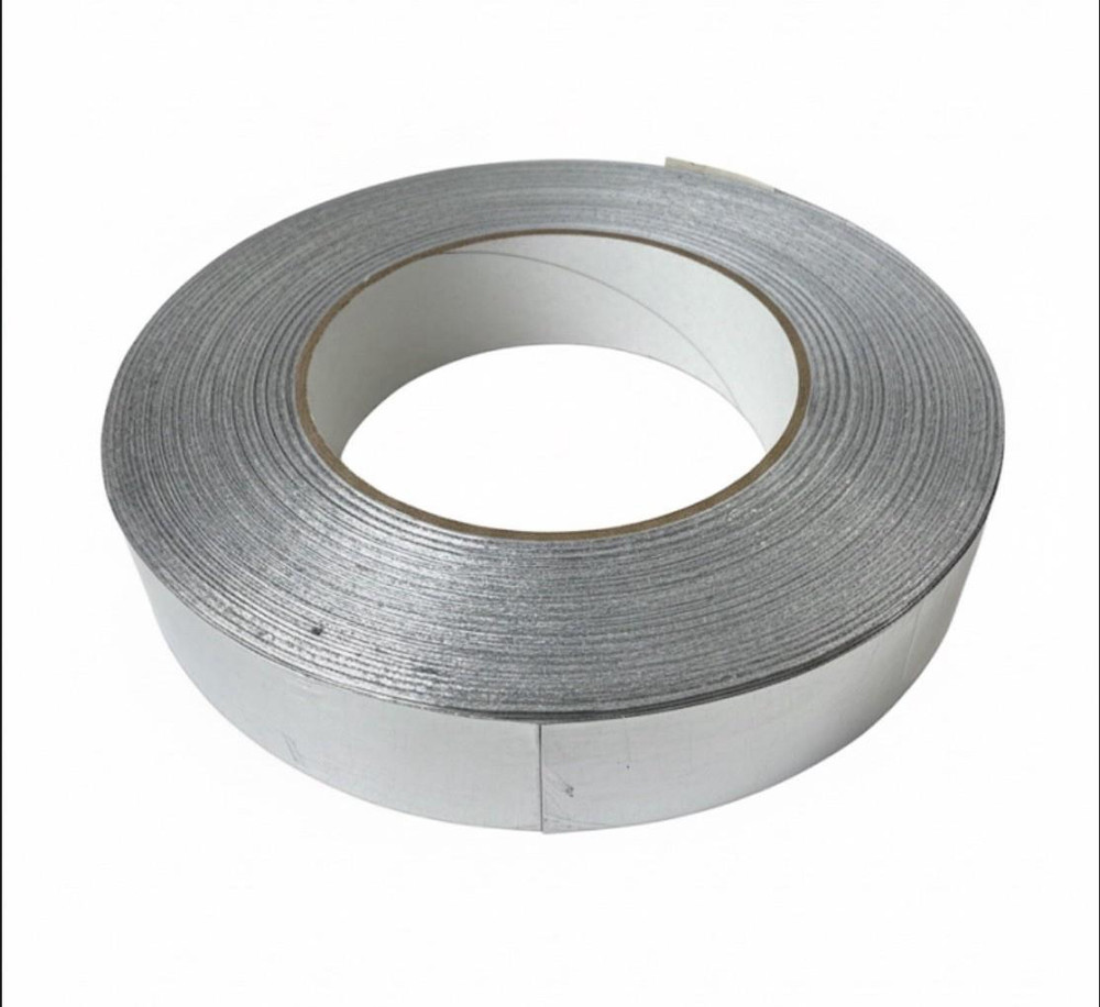 1” Aluminum Foil Tape Roll – HVAC Duct Seal High Temp Insulation Repair Tape