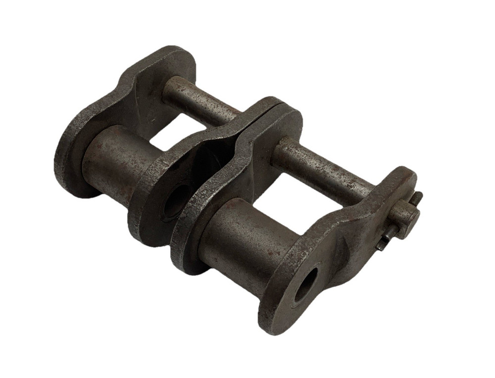 120-2 ANSI Duplex Offset Link Double Strand Roller Chain Half/Crank Link