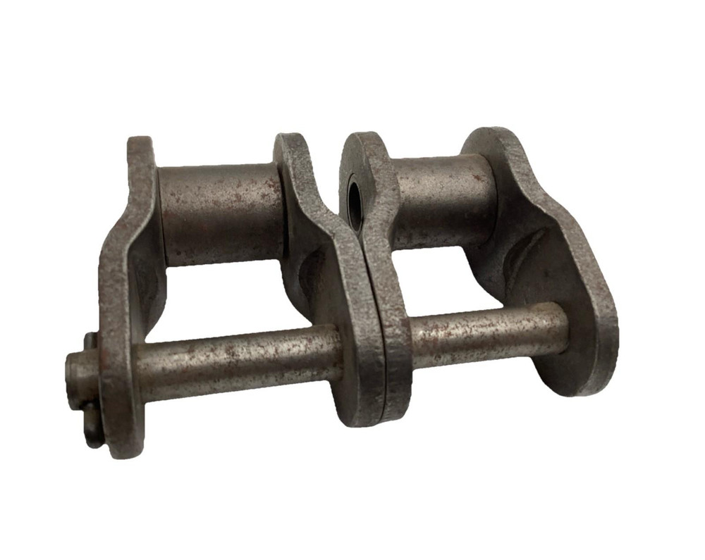 120-2 ANSI Duplex Offset Link Double Strand Roller Chain Half/Crank Link
