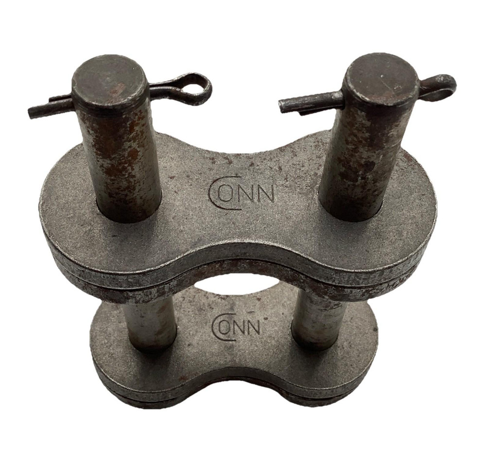 140-2 ANSI Double-Strand Roller Chain Connecting Link w/ Cotter Pins