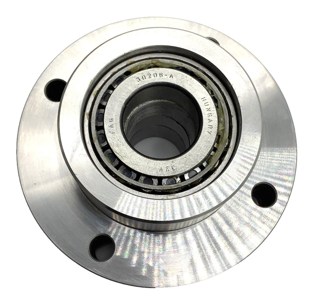 4-Bolt Flange Hub w/ 30206-A Tapered Roller Bearing & 38×52×7 Seal – 30mm Bore