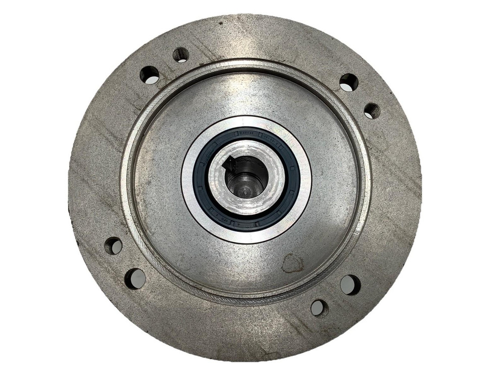 ATEK VL 120 6:1 D0 Right Angle Bevel Gearbox w/ Mounting Flange Dual Shaft