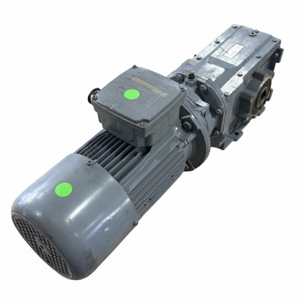 Siemens 1LE10210EB402FA4 / BAF49-K4 2HP Helical Bevel Gearmotor Assembly