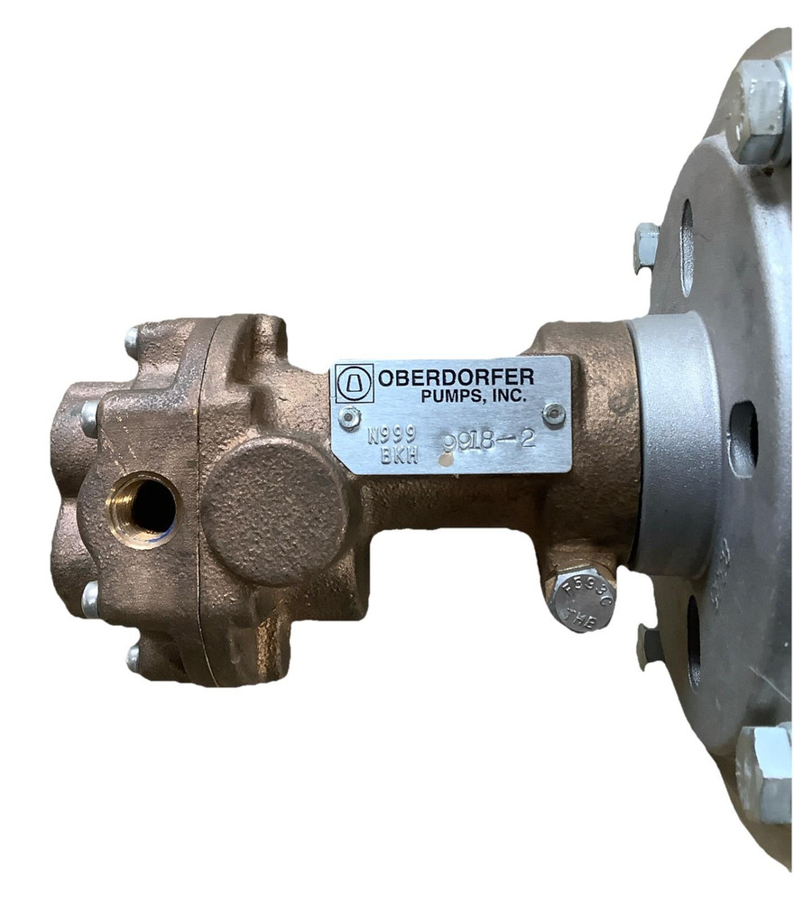 Baldor IDNM3538 0.5HP Inverter Duty Motor W/ Oberdorfer N999 Gear Pump Assembly