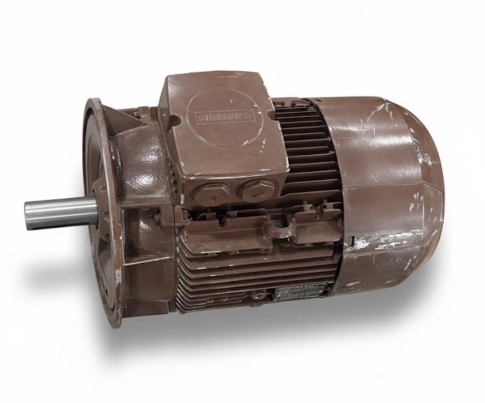 Siemens 1AV2164C/1LE10211DC422FA4 15HP AC Electric Motor 3-Phase TEFC 1175 RPM