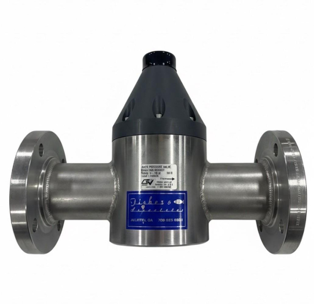 Griffco BPG300SF Back Pressure Valve 10–150 PSI 316SS 3” ASME B16.5 150#