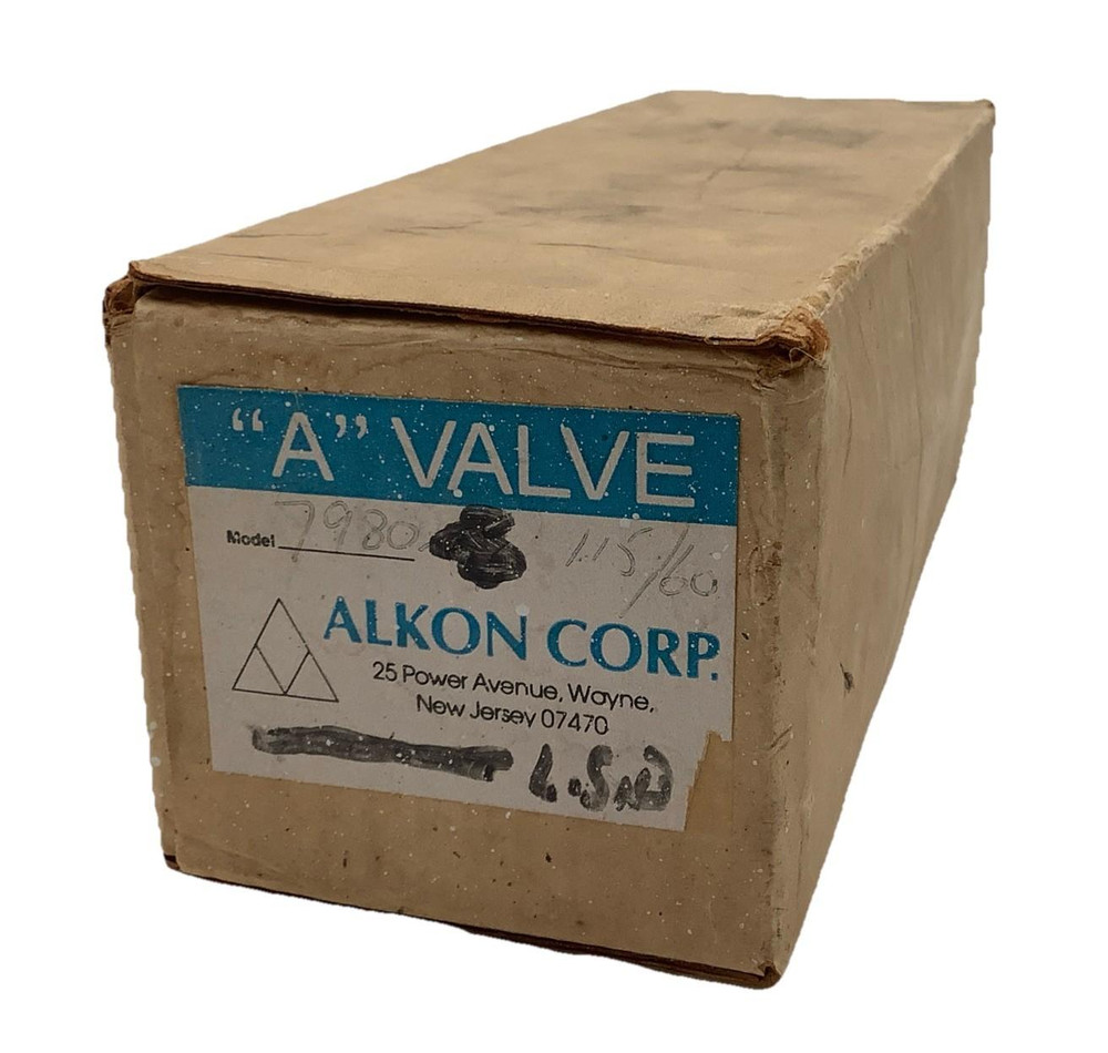 Alkon A7980115/60 Pneumatic Solenoid Air Valve 120/60V 10W 175 PSI