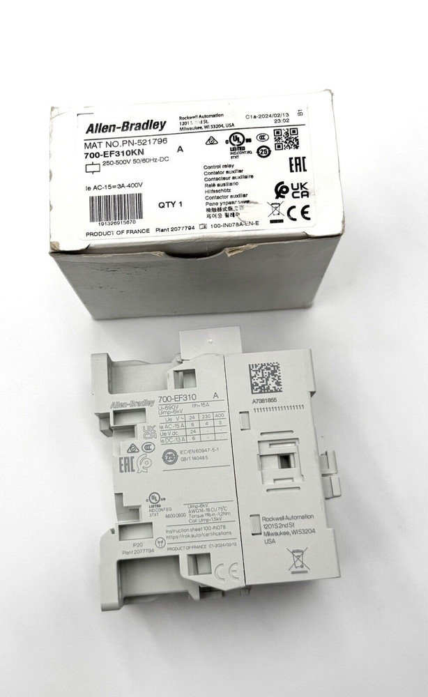 Allen Bradley 700-EF310KN Control Relay
