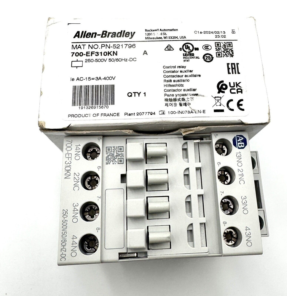 Allen Bradley 700-EF310KN Control Relay
