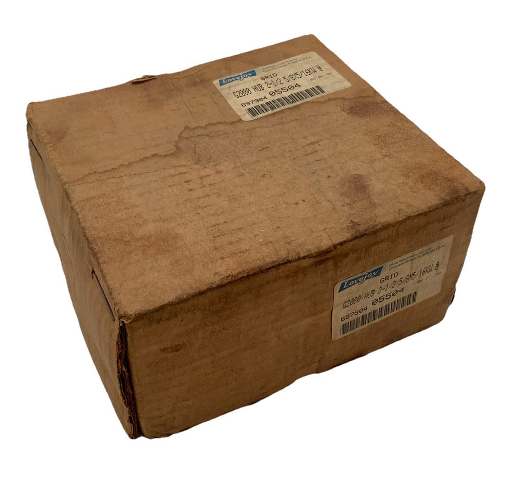 Lovejoy 69790405504 Flexible Coupling Hub 2-1/2” Bore 5/8” X 5/16” Keyway