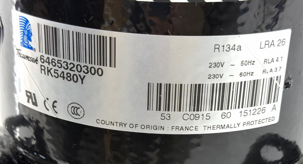 Tecumseh Compressor RK5480Y