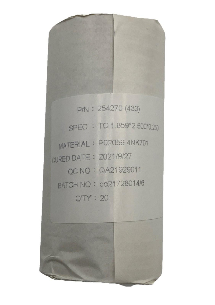 TCS P02059 TC Double Lip Oil Seal 1.859” ID x 2.500” OD x .250” NBR (Lot of 20)