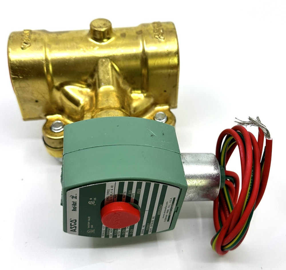 Redhat 8210G004 12V Dc Brass Solenoid Valve,