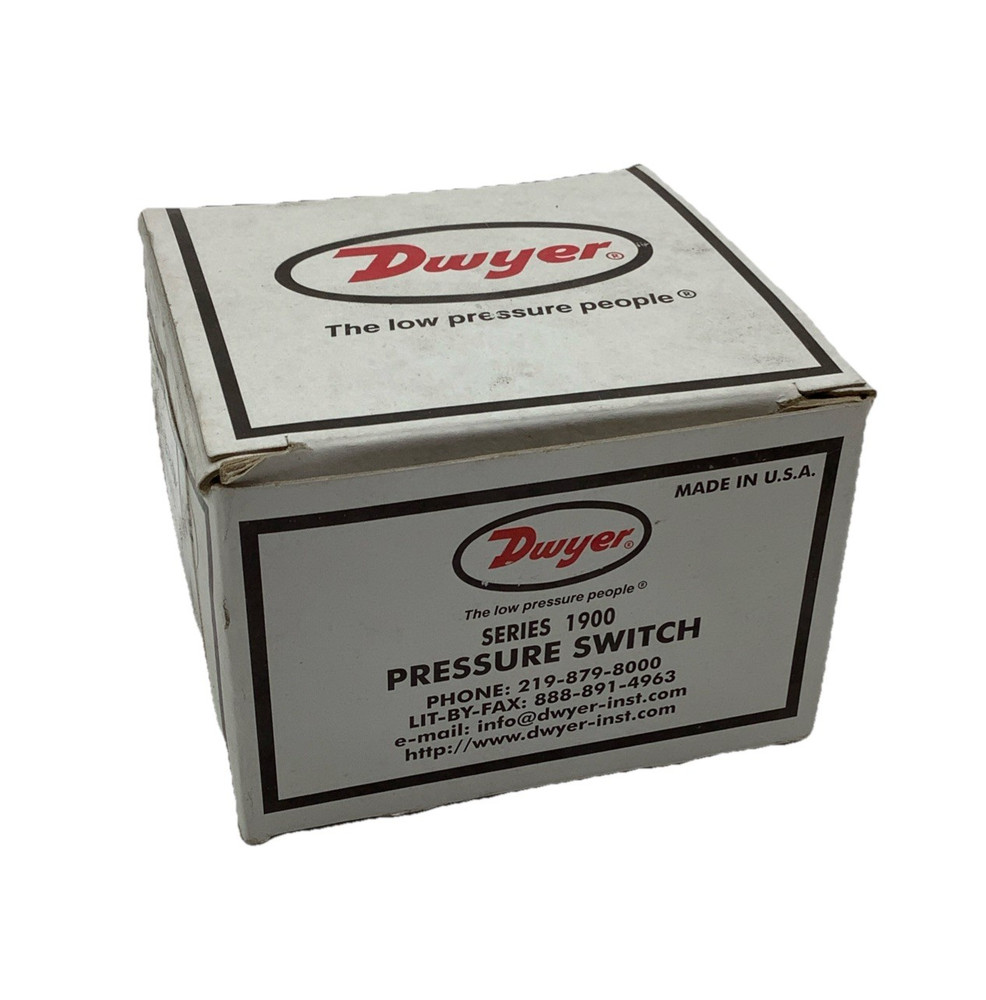 Dwyer 1910-5 Series 1900 Low Differential Pressure Switch