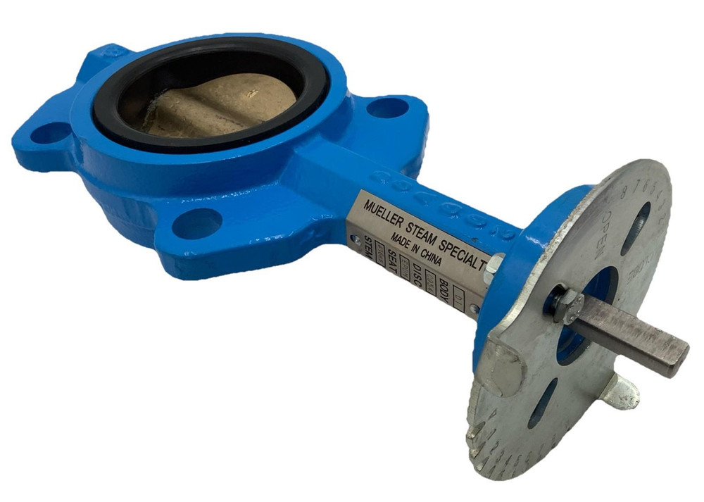 Mueller Steam Specialty Model 87 3” DN80 Butterfly Valve w/ Lever Handle