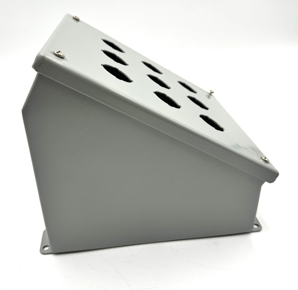 Hammond manufacturing 1490H9 Push button Enclosure With 9 Holes