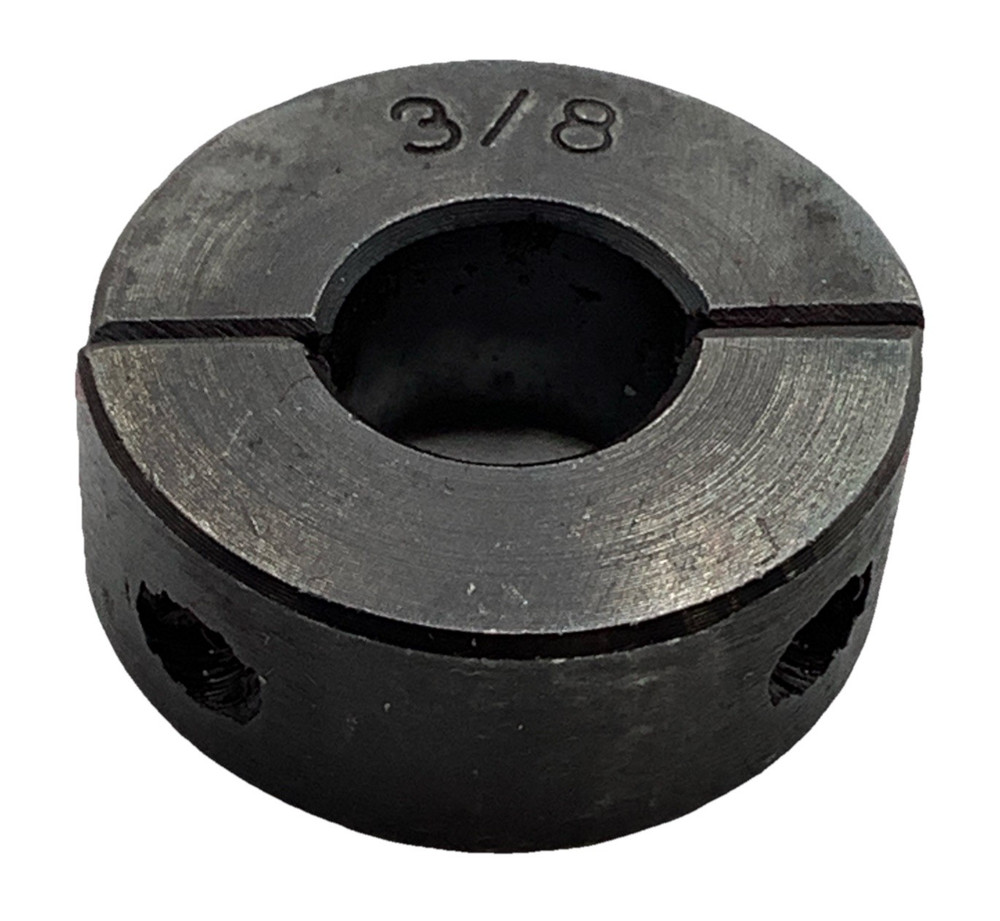3/8” Two-Piece Split Shaft Collar Black Oxide
