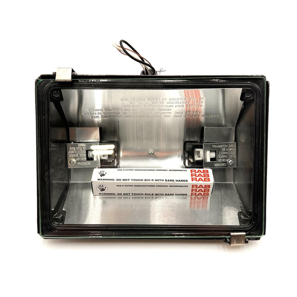 RAB QF500 Quartz Halogen Flood Light Quartz Curve Quartz Halogen Outdoor
