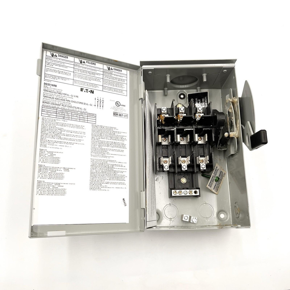 Eaton DG321NRB 30 Amp 240V General Duty Safety Switch
