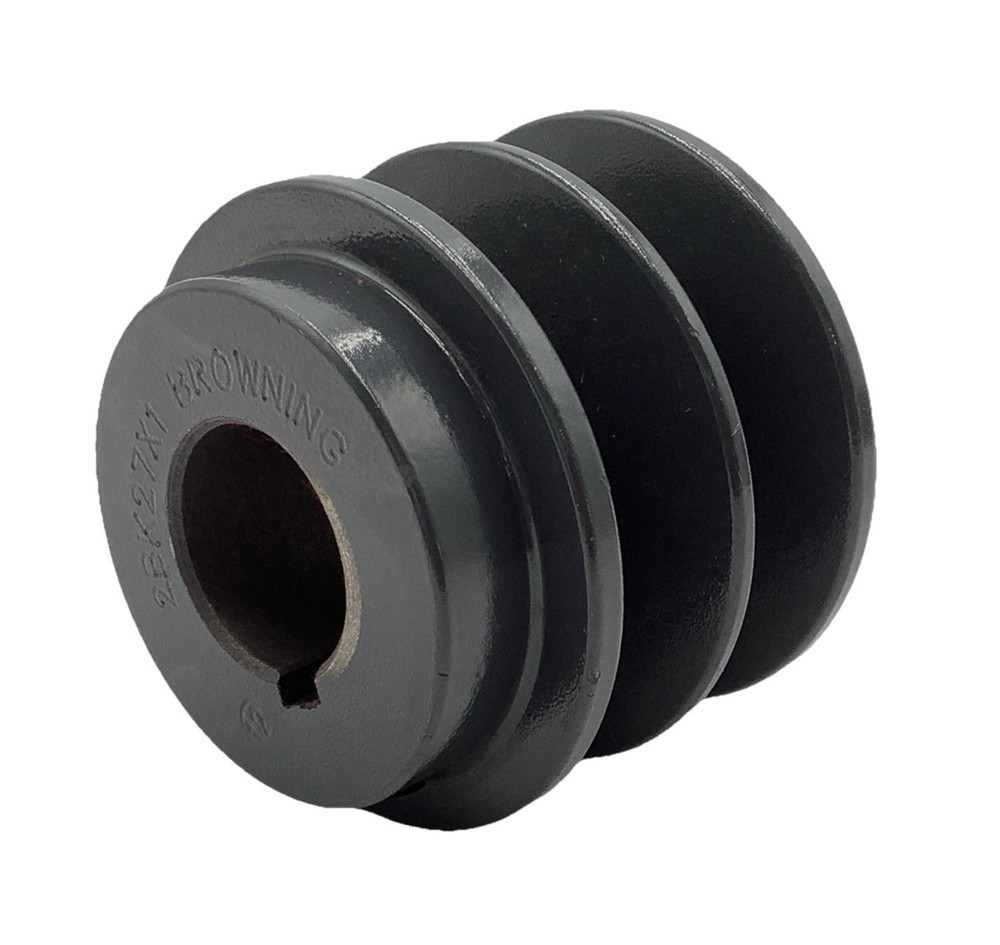 Browning 2BK27X1 V-Belt Pulley 2 Groove Cast Iron