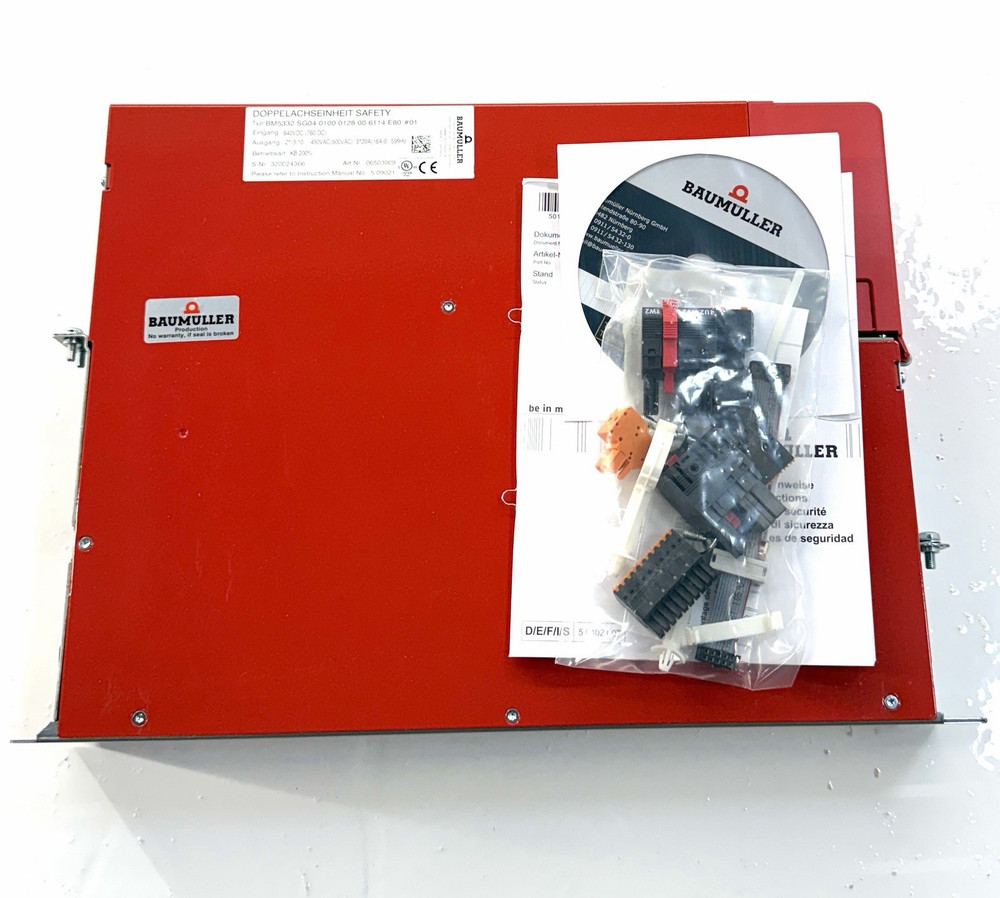 Baumuller Doppelachseinheit BM5332-SG04-0100-0128-00-6114-E80-#01