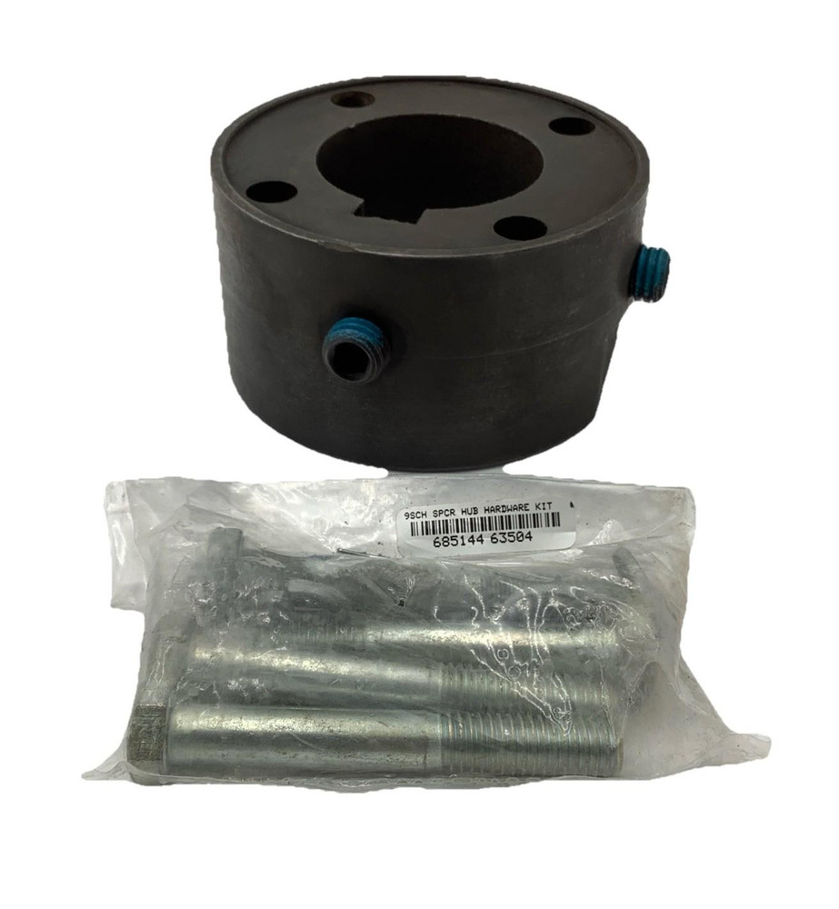 Lovejoy 68514436646 Cast Iron 9SCH Spacer Hub W/ Bolts 1-7/8”Bore 1/2” X 1/4” KW