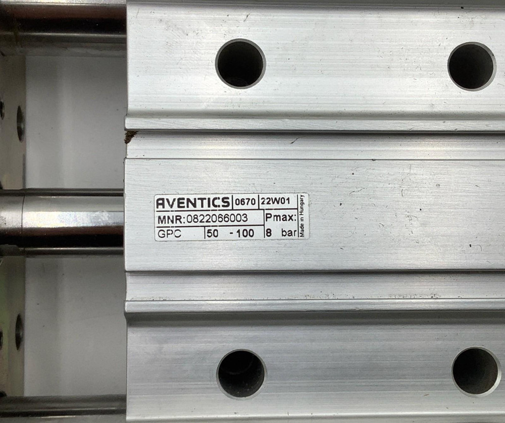Aventics 0822066003 Pneumatic Guided Cylinder