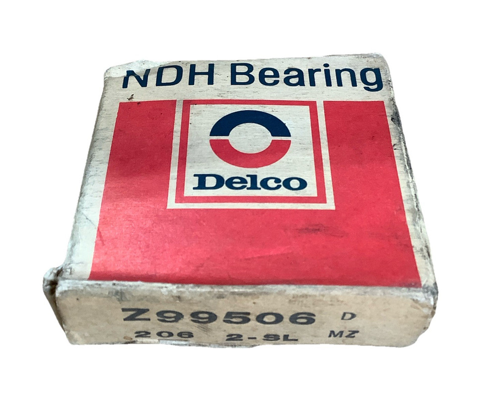 NDH Bearing Z99506 Ball Bearing 2 Seal 1-1/4” ID