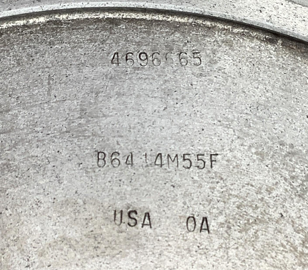 B6414M55F 14M Timing Belt Pulley 55T Flanged 112mm Bore 11-5/8″ OD Steel