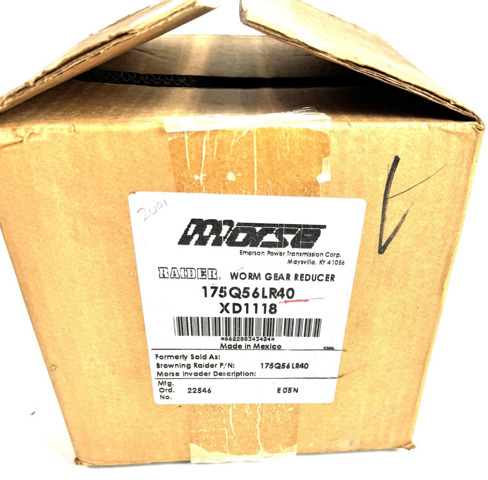 Morse Raider175Q56LR40 Gear Reduce