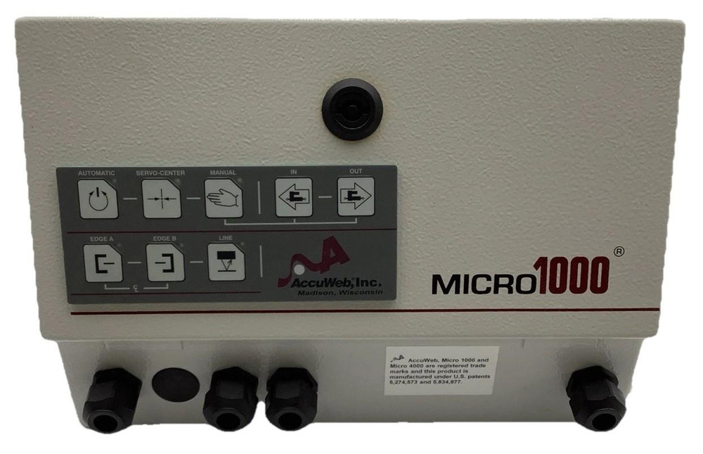 AccuWeb CTL 1000-02 Micro 1000 Web Guide Controller