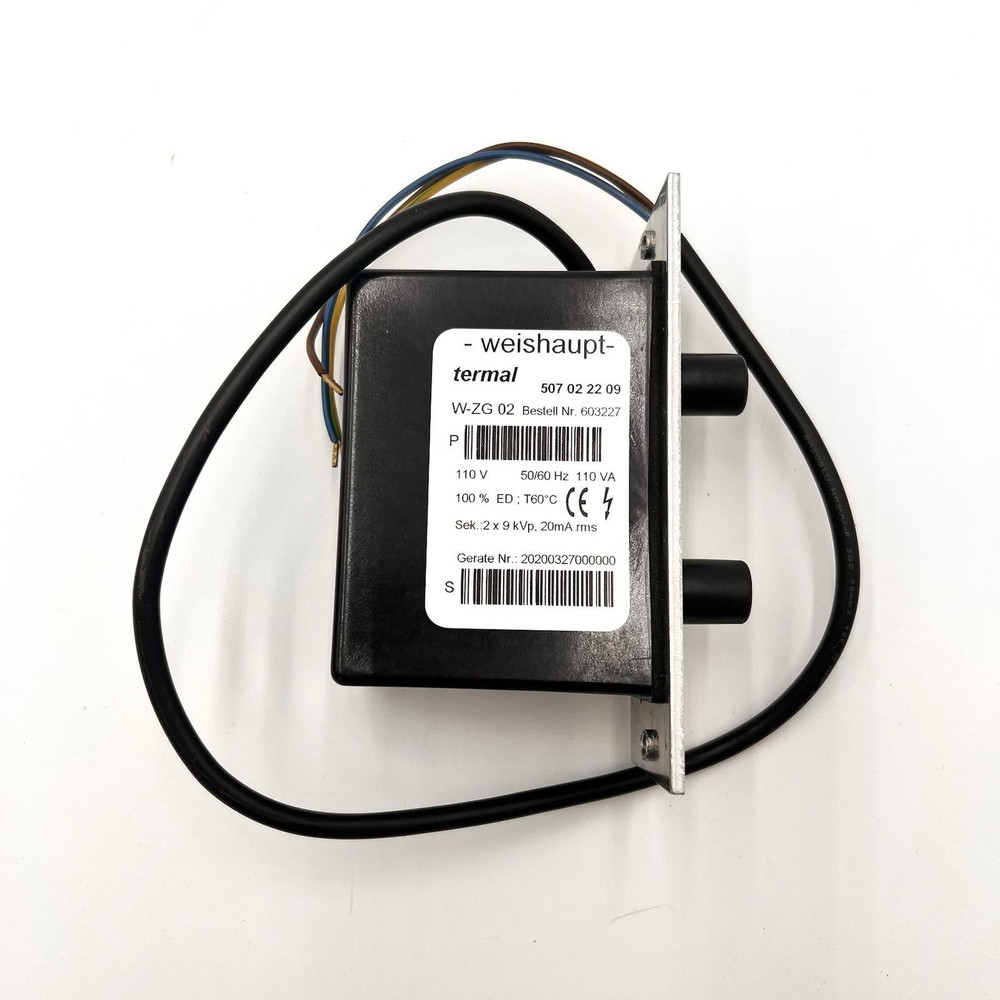 Weishaupt W-ZG 02 Ignition Transformer