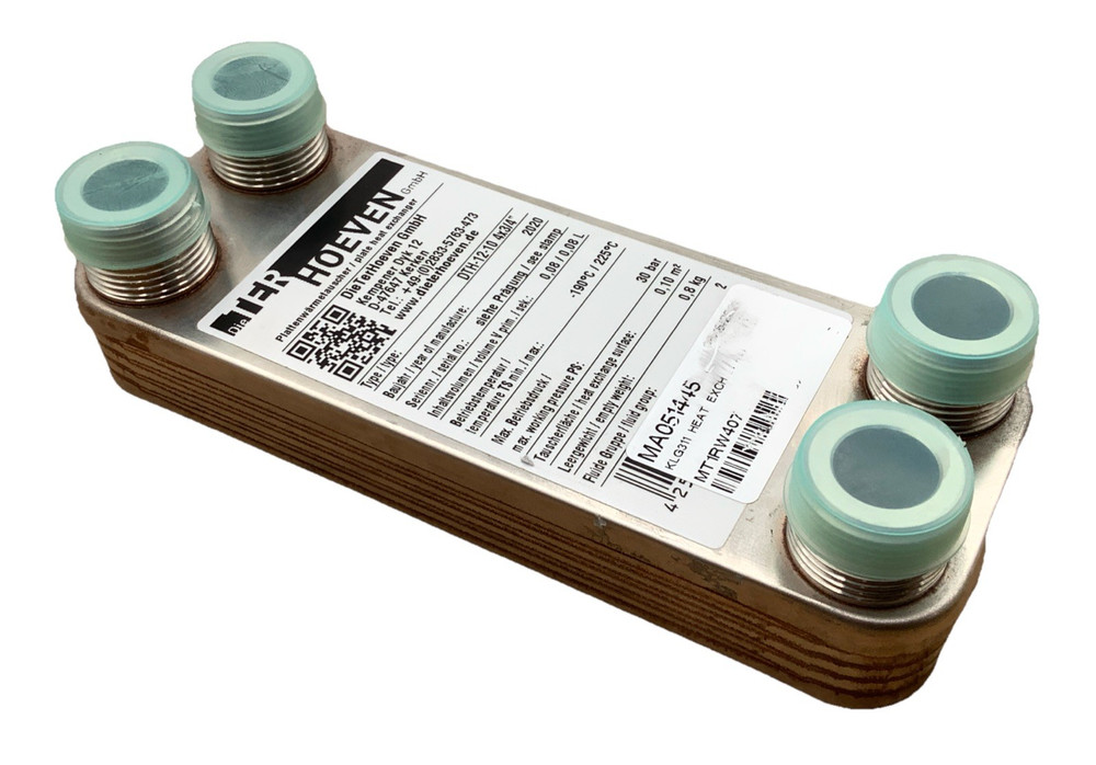 Dieterhoeven DTH-12-10 4X3/4” Plate Heat Exchanger