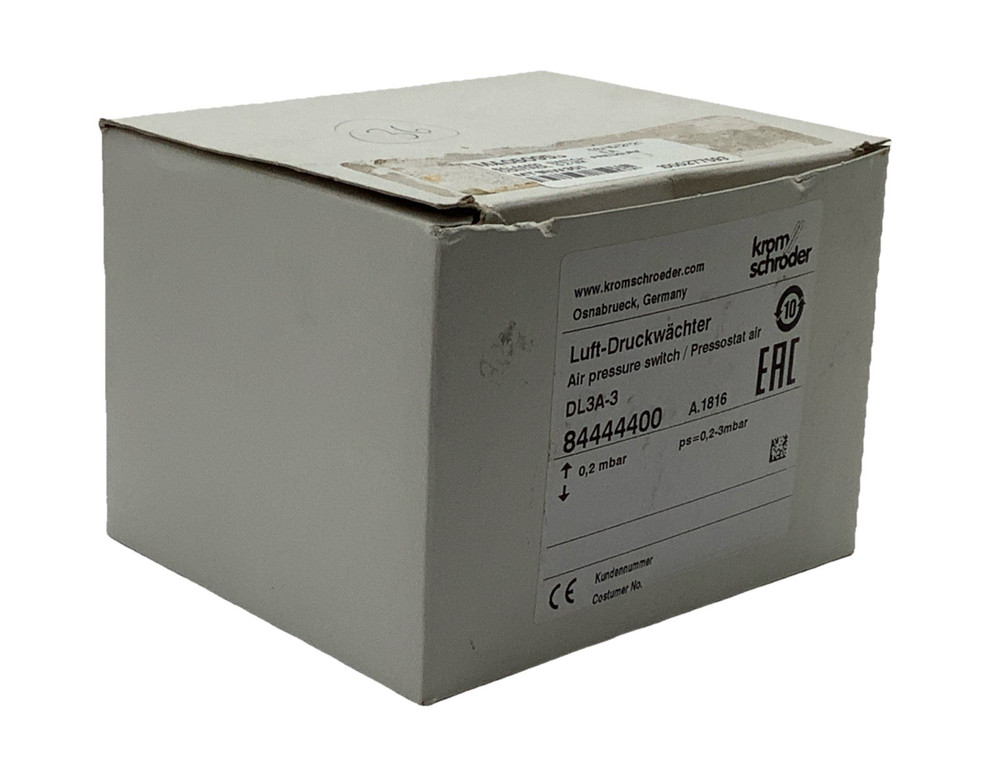 Kromschroder DL3A-3 Air Pressure Switch
