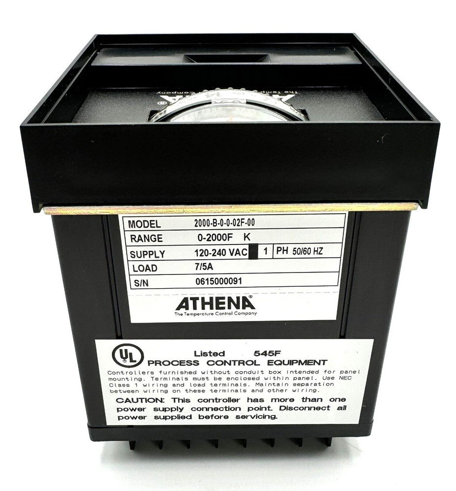 Athena 2000-B-0-02F-00 Temperature Controller