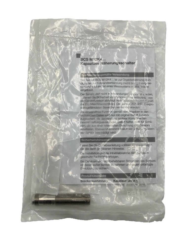 Balluff BCS017L Proximity Sensor 12-30V DC