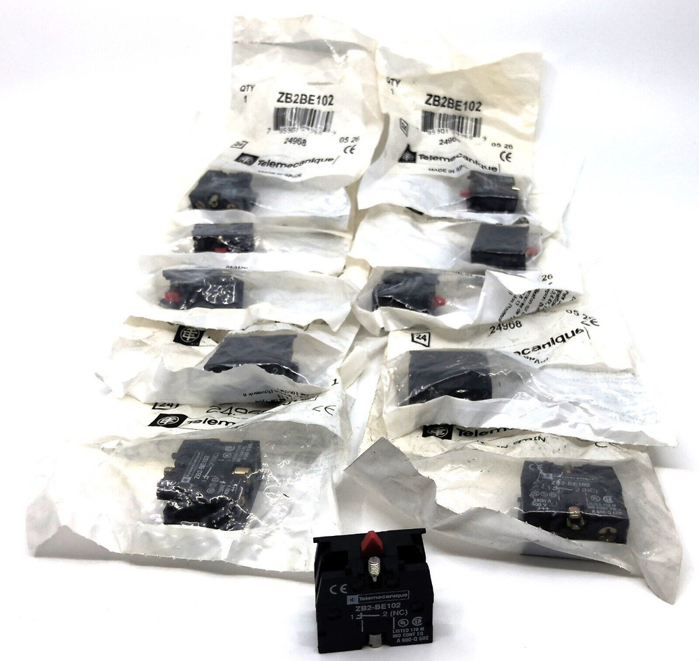 ZB2-BE102 ZB2BE102 Telemecanique contact block (lot of 11)