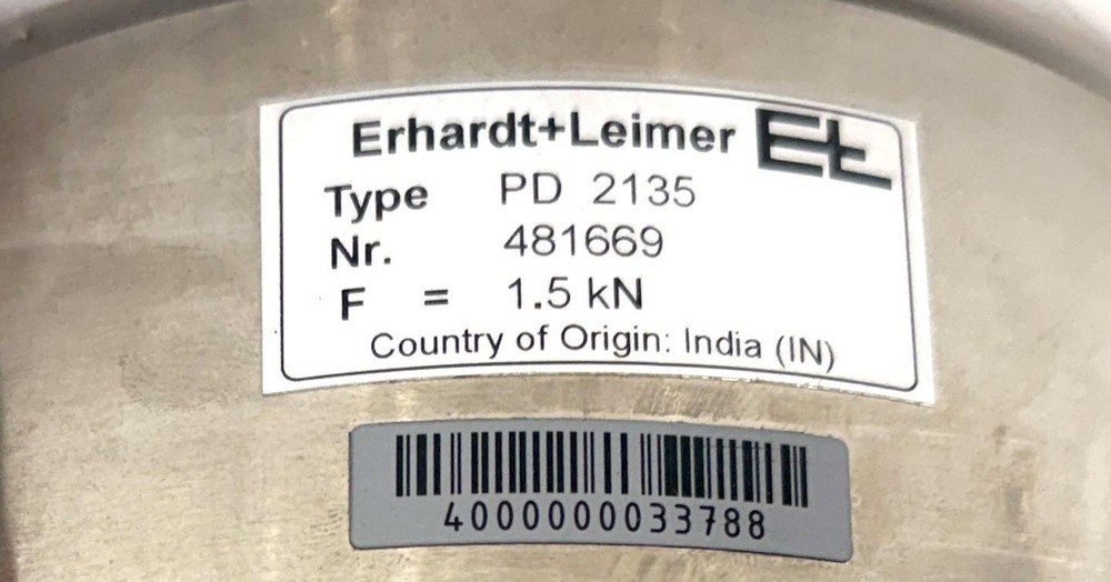 Erhardt+Leimer PD2135 Tension Sensor