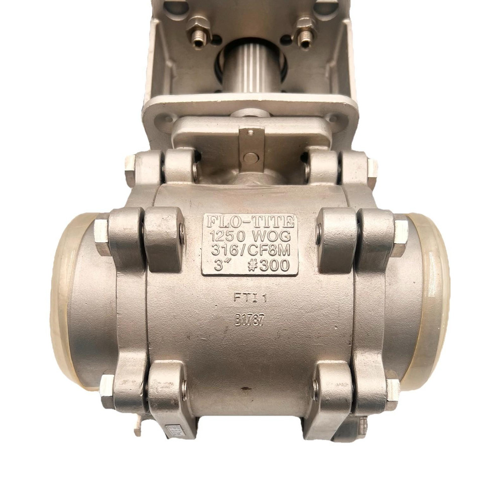 Air-Con Actuator SR125B w/ 3" 1250 WOG Stainless Steel Ball Valve