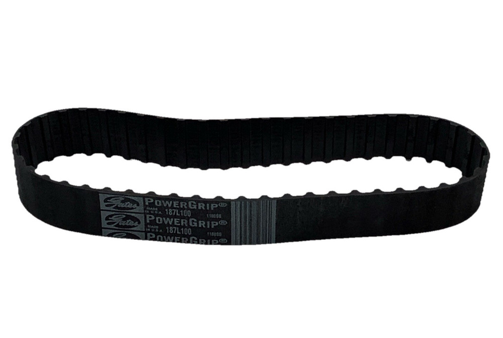 Gates 187L100 Power Grip Timing Belt L Series 1” Wide 18.7” Length 3/8” Pitch